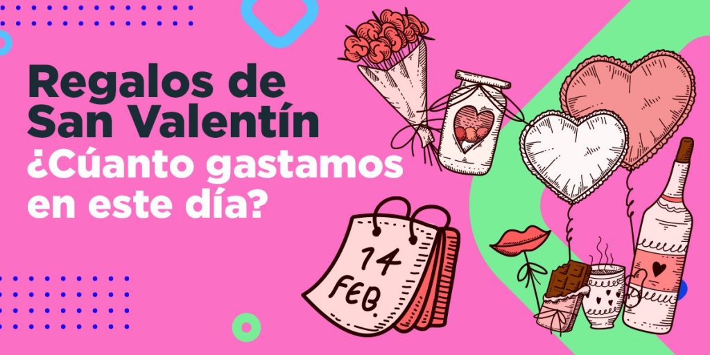 cuanto gastamos en san valentin